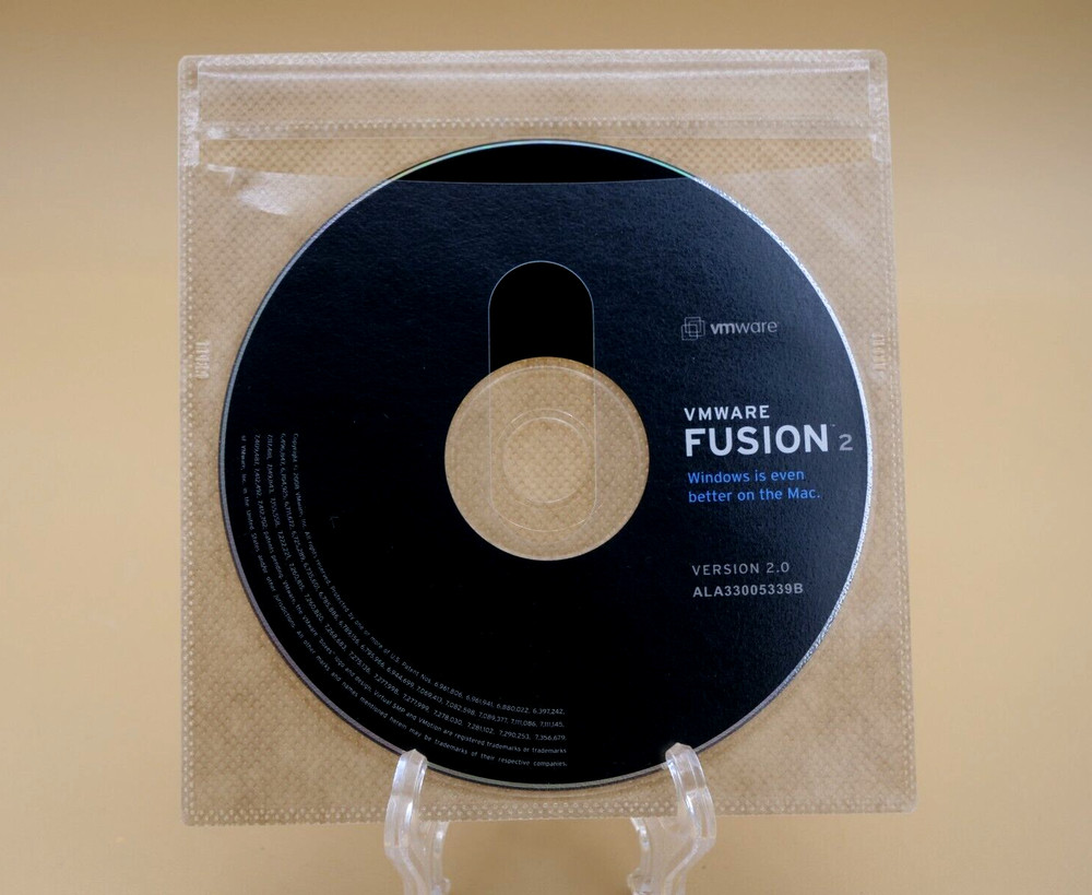 VMWARE Fusion 2 for MacIntosh,  2008, Windows Even Better On The Mac VERSION 2.0
