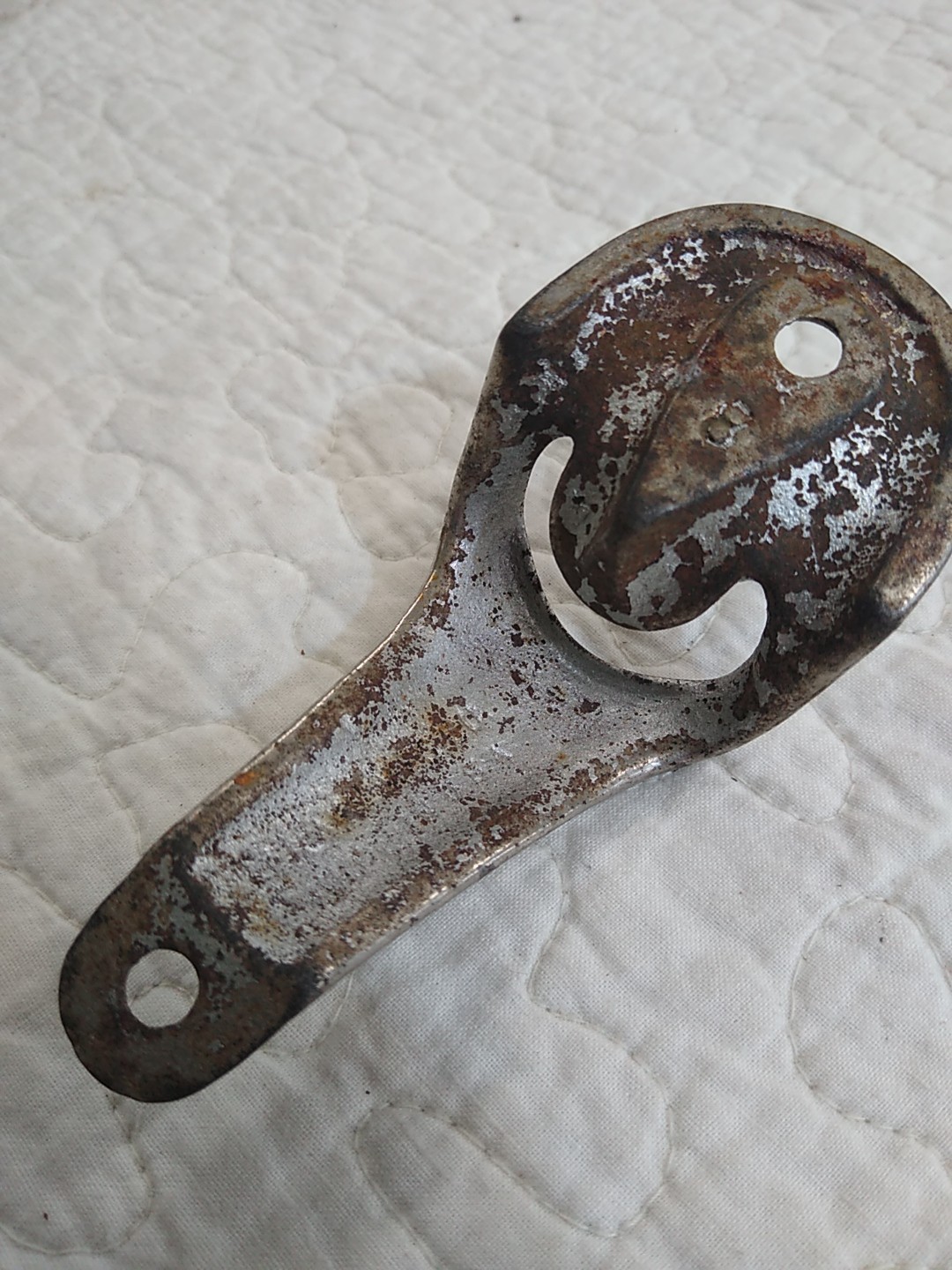 Vintage 1925 Orange Crush Wall Mount Bottle Opener - Starr - Brown Mfg. Co. 