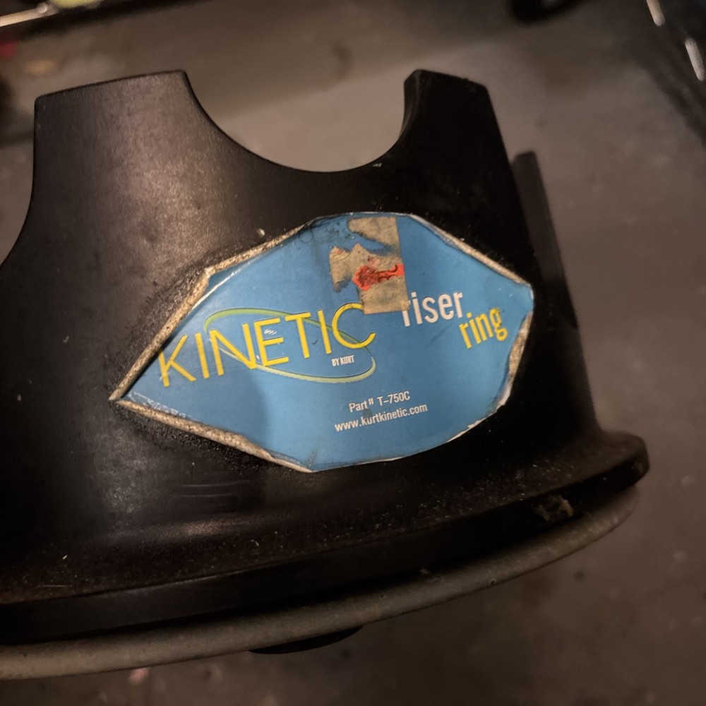 Kinetic Turntable Riser Ring Black One Size