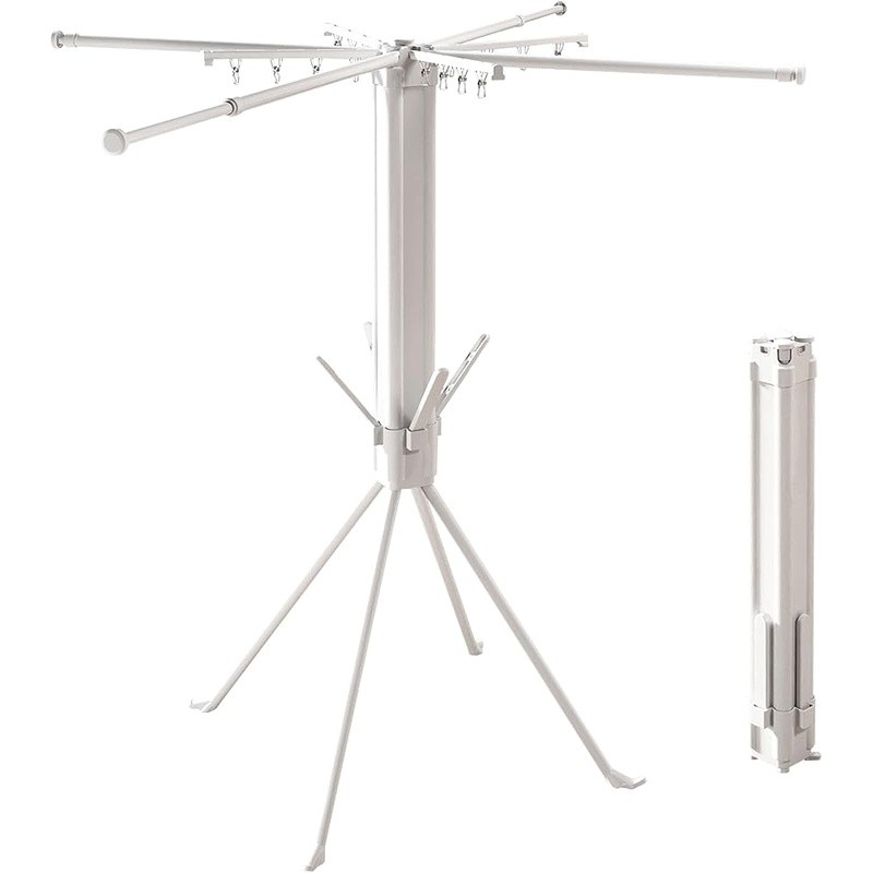 Adjustable Foldable Laundry Drying Rack Indoor Outdoor Use 88 lbs Capacity