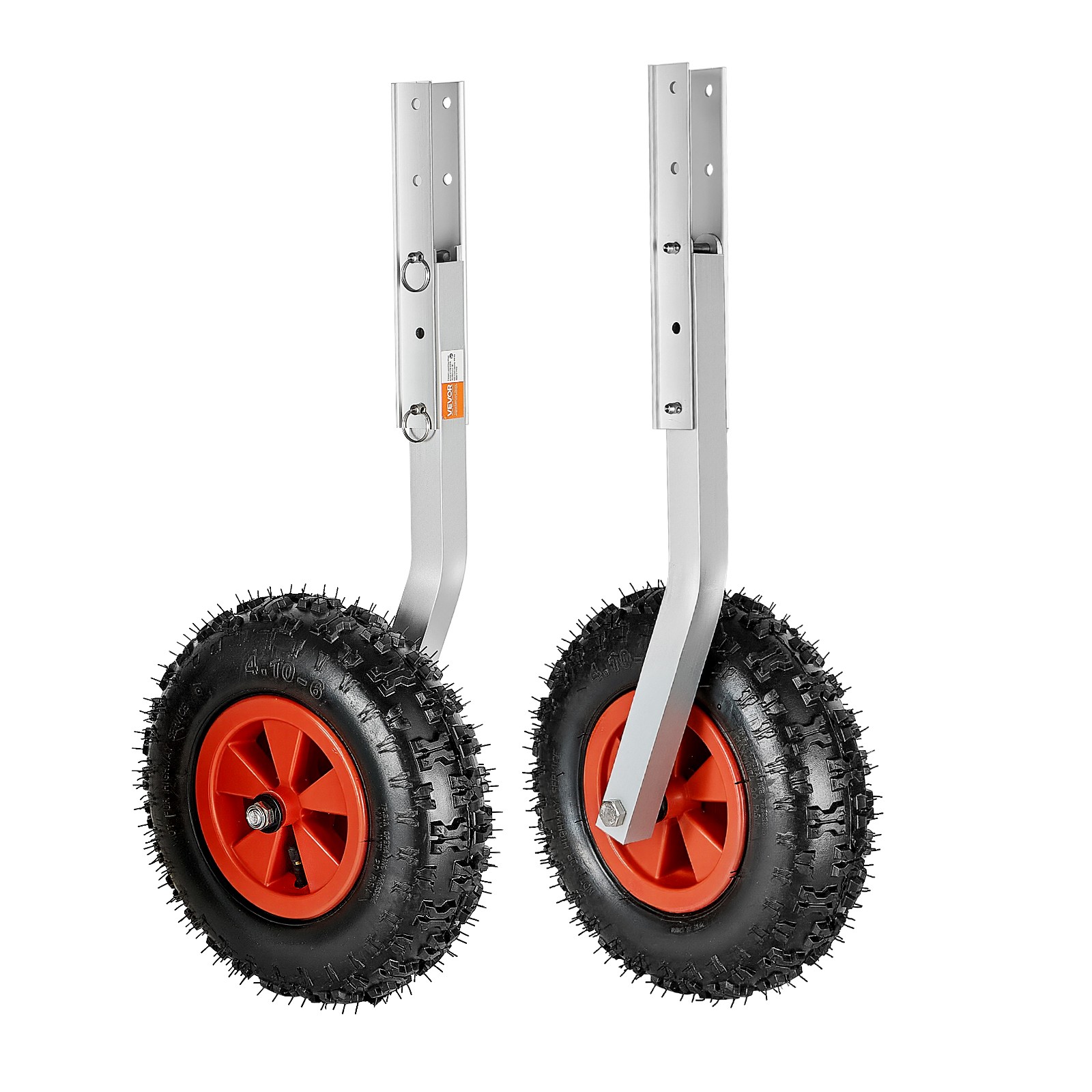 VEVOR Boat Launching Wheels 500lbs 12" Aluminium Alloy Transom Wheel Rubber Tire