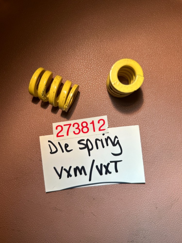 Signode Strapping Tool Part #273812 Die Spring, Qty: 2, VXM/VXT