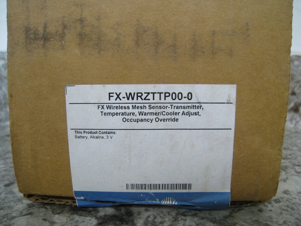 New Johnson Controls FX-WRZTTP00-0 Wireless Mesh Room Sensor / Transmitter