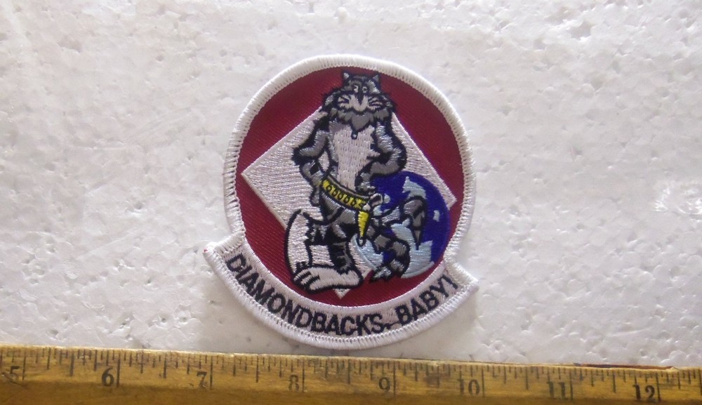 US Navy - Tomcat Diamondbacks, Baby! Embroidered Patch