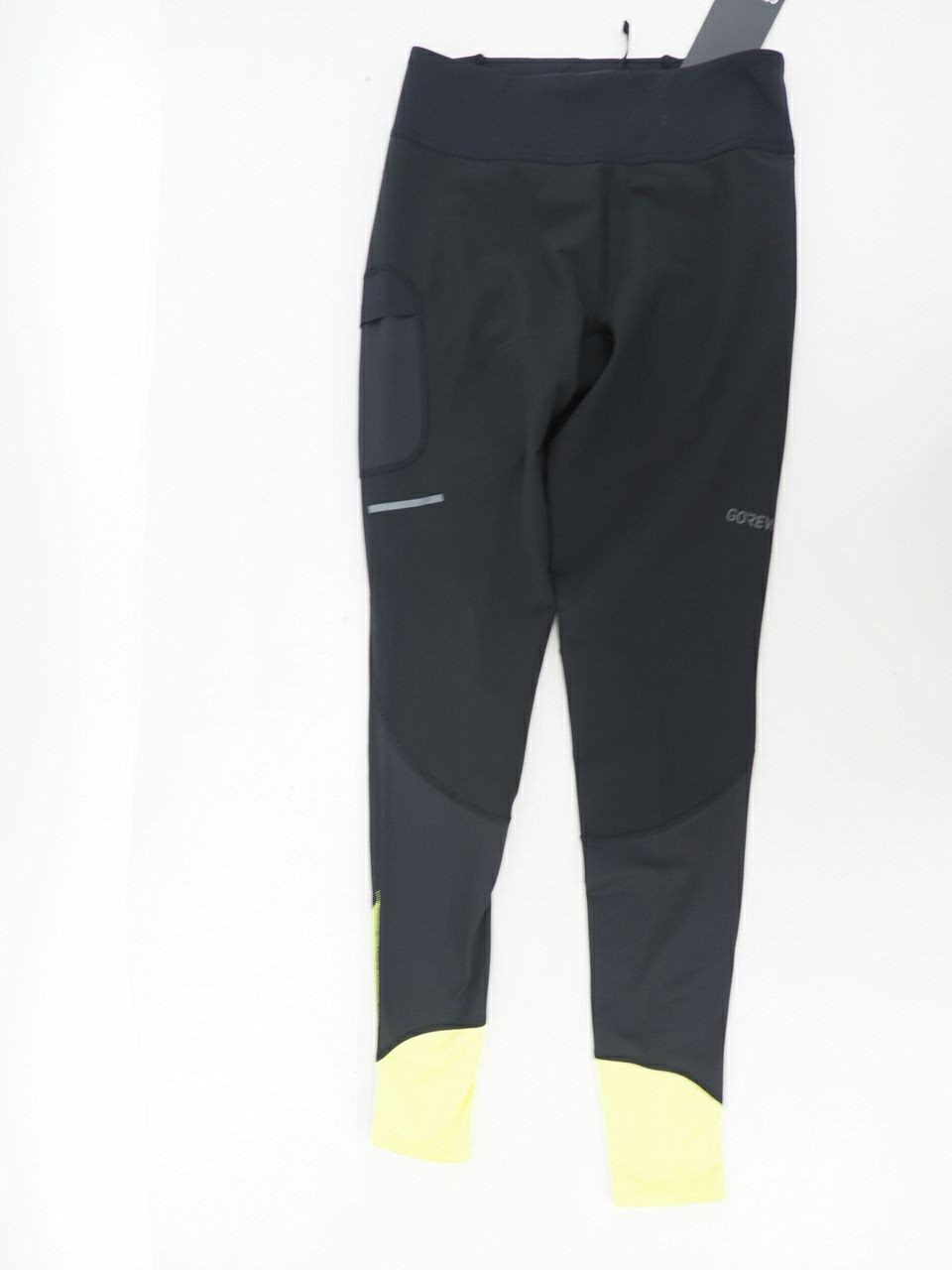 NEW! Gore Wear Concurve Protective Running Tights Women's Small Black / Neon