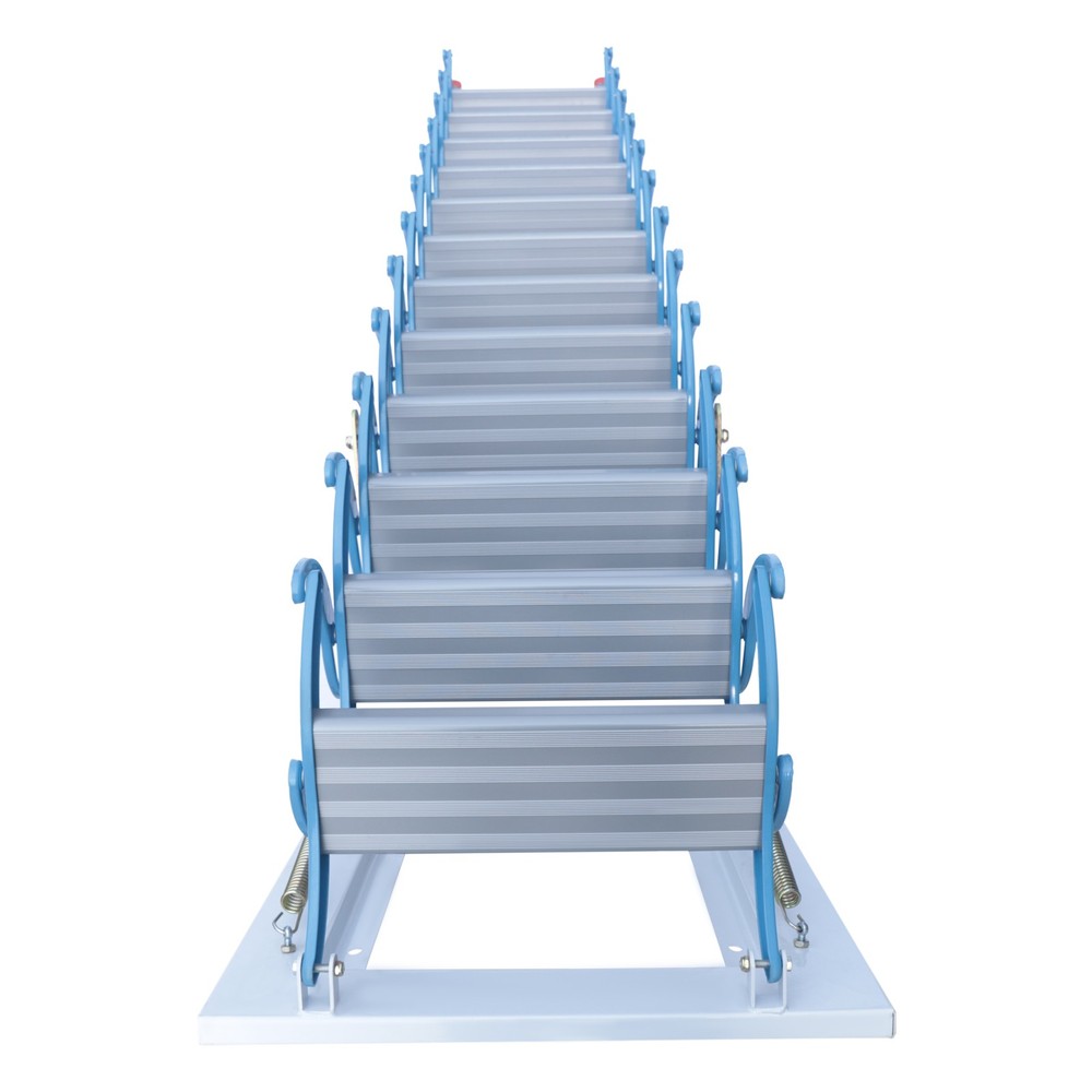 Attic Ladder Attic Pull Down Ceiling Ladder Access Stairs Carbon Steel Folding