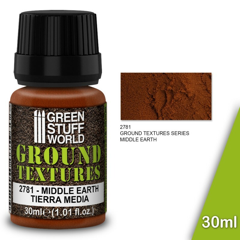 Earth Textures - MIDDLE EARTH 30ml - texture paste sand imitation effect diorama
