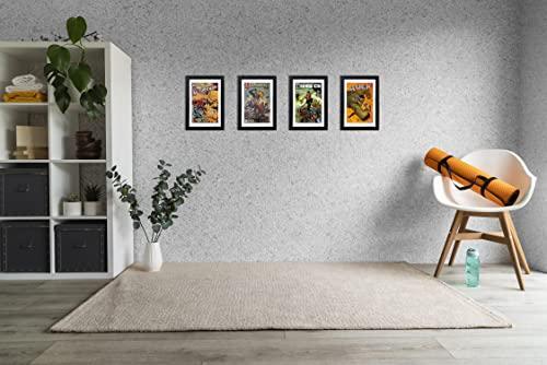 Memory Keeper Comic Book Frame,4 Pack,Ultraviolet UV Protection, Fits Current