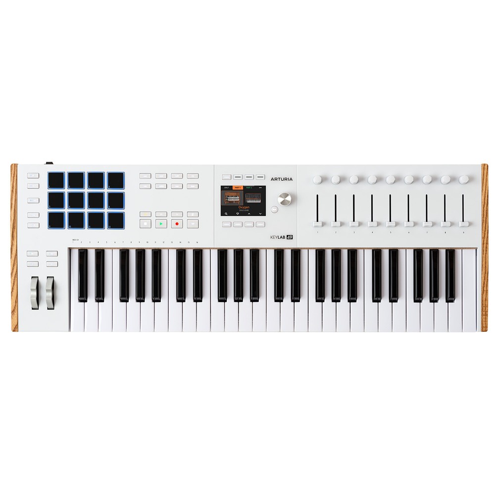 Arturia KeyLab 49 MK3 49-Key MIDI Keyboard Controller - White