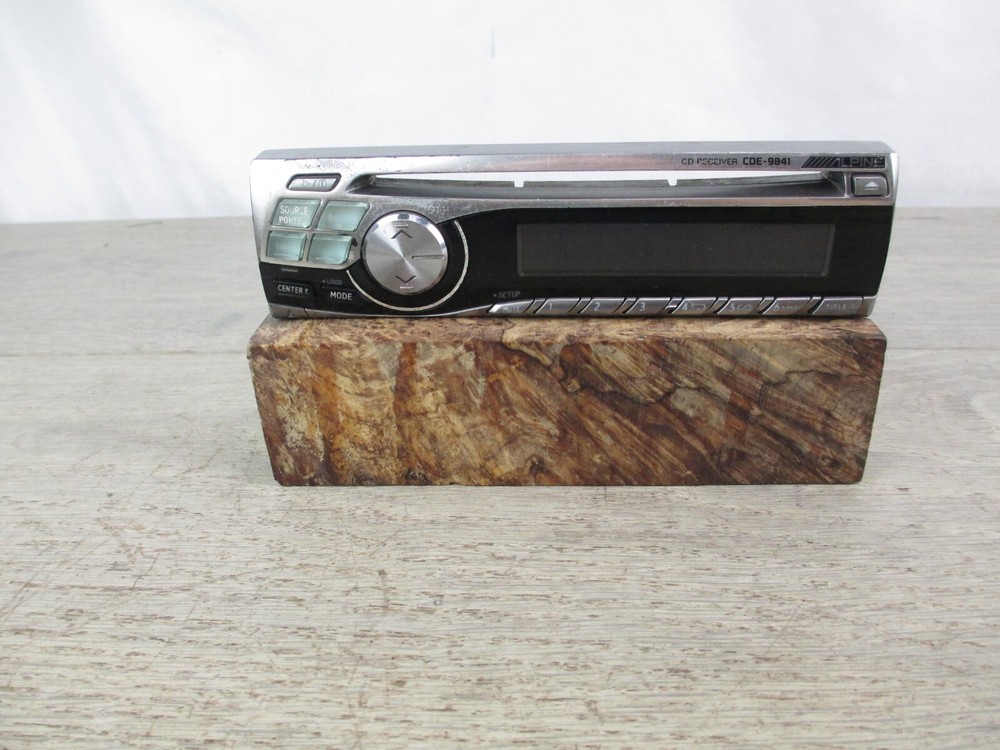 Alpine cde 9841 faceplate only OEM Tested