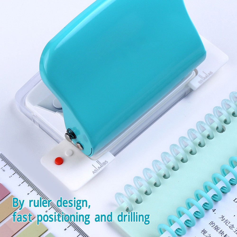 Portable Paper Binding Machine Punch Tool For A4 A5 A6 A7 For