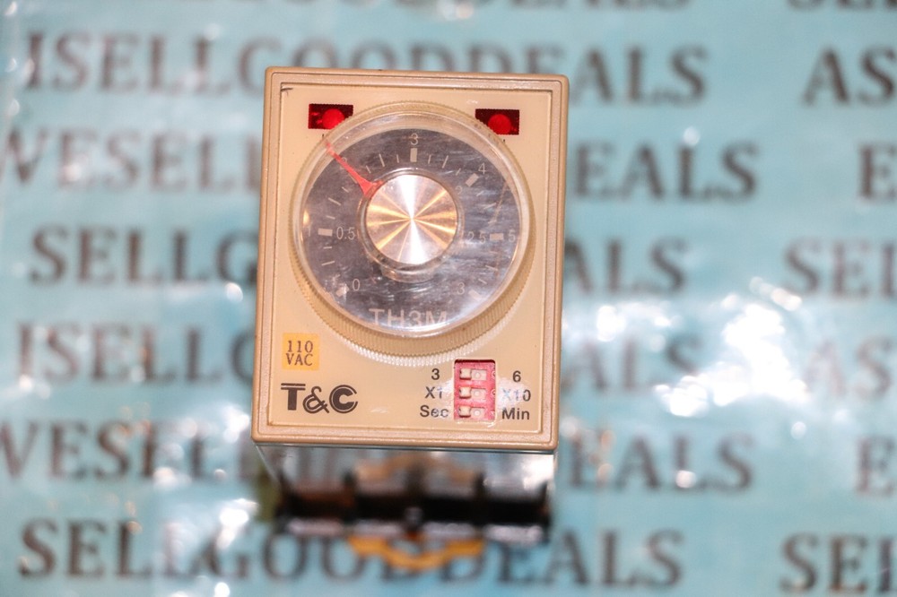 T&C TH3M Timer 110VAC New