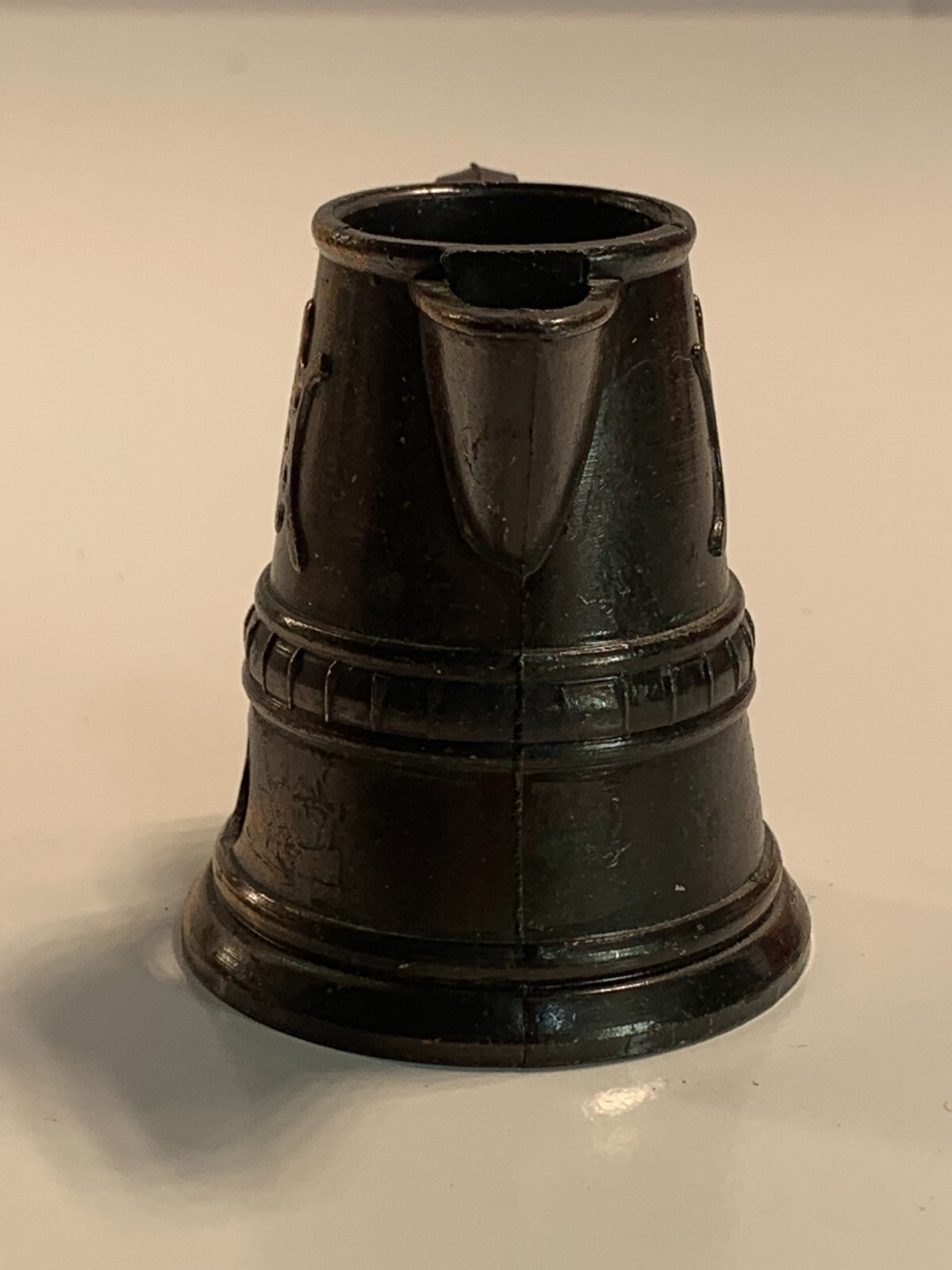 Vintage Die Cast Pencil Sharpener Tankard Pitcher PSA3