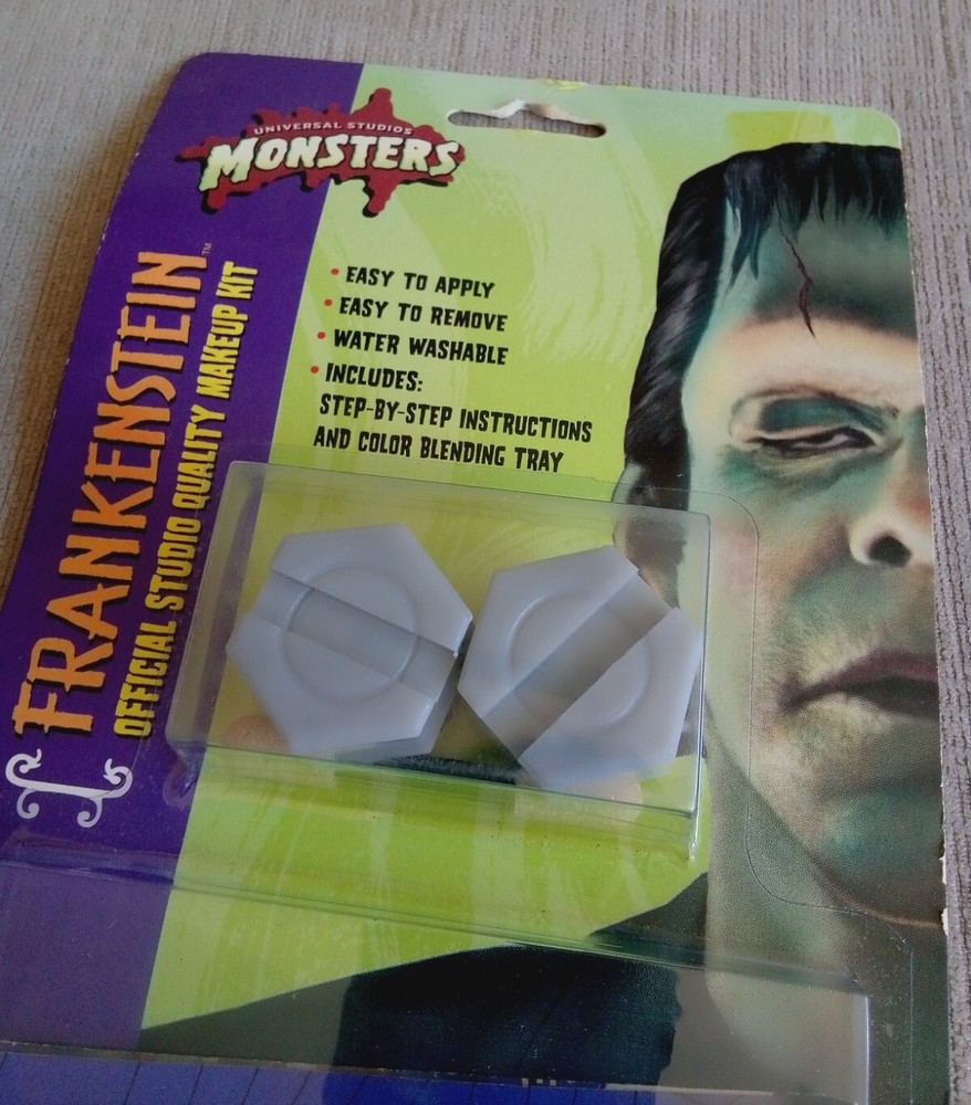 Universal Studios Monsters Frankenstein Official Studio Quality Makeup Kit - NOS