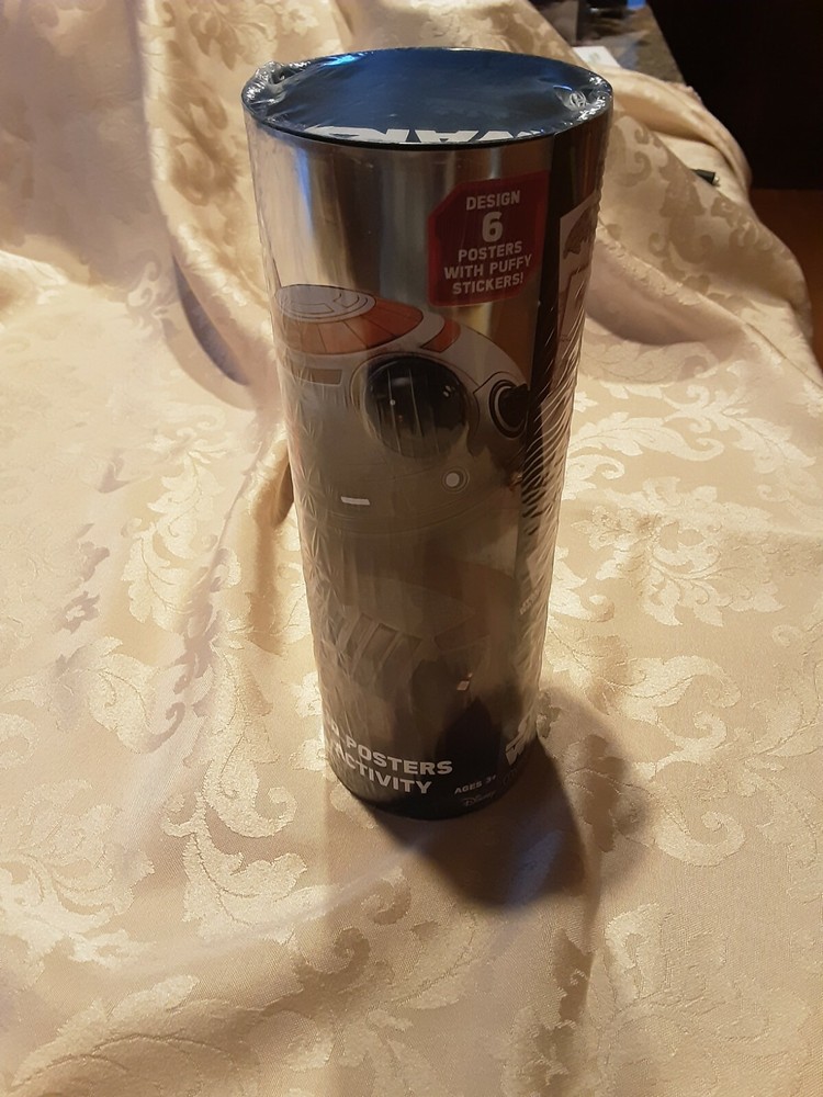 STAR WARS 3d puffy posters activity NEW, never opened