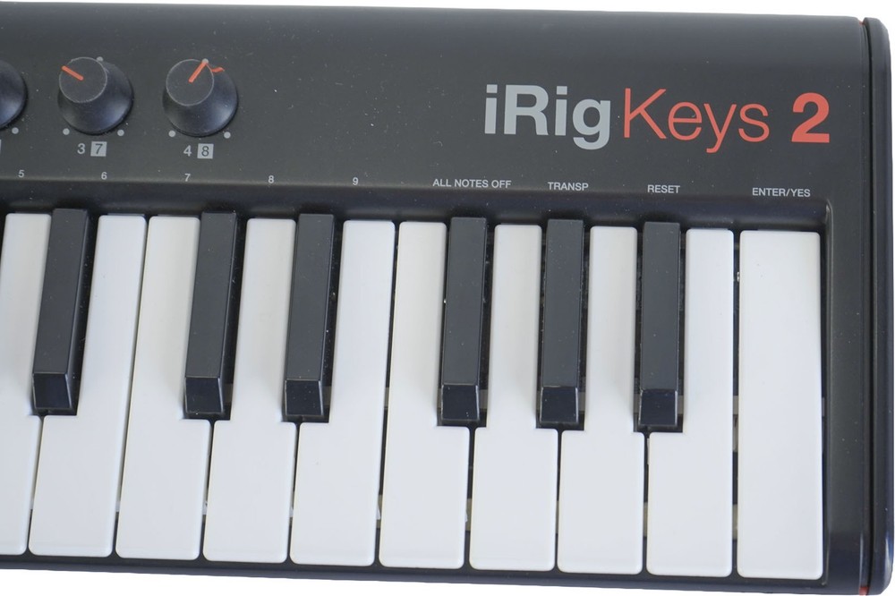 IK Multimedia iRig Keys 2 37-Mini Key Controller for iPhone, iPad and Mac/PC