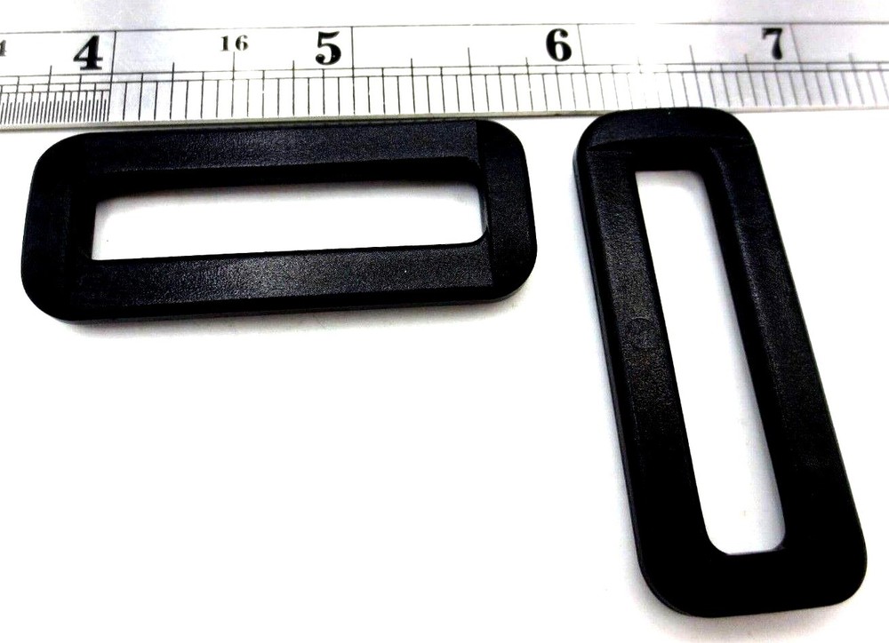 1.5", 38mm Wide Strap Loop Connector For Webbing, Durable Plastic Free Shipping!