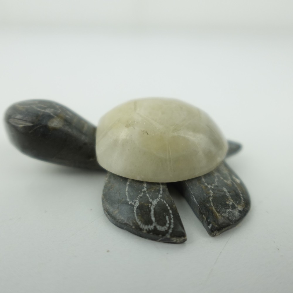 Hand Carved Marble Stone Sea Turtle Figurine