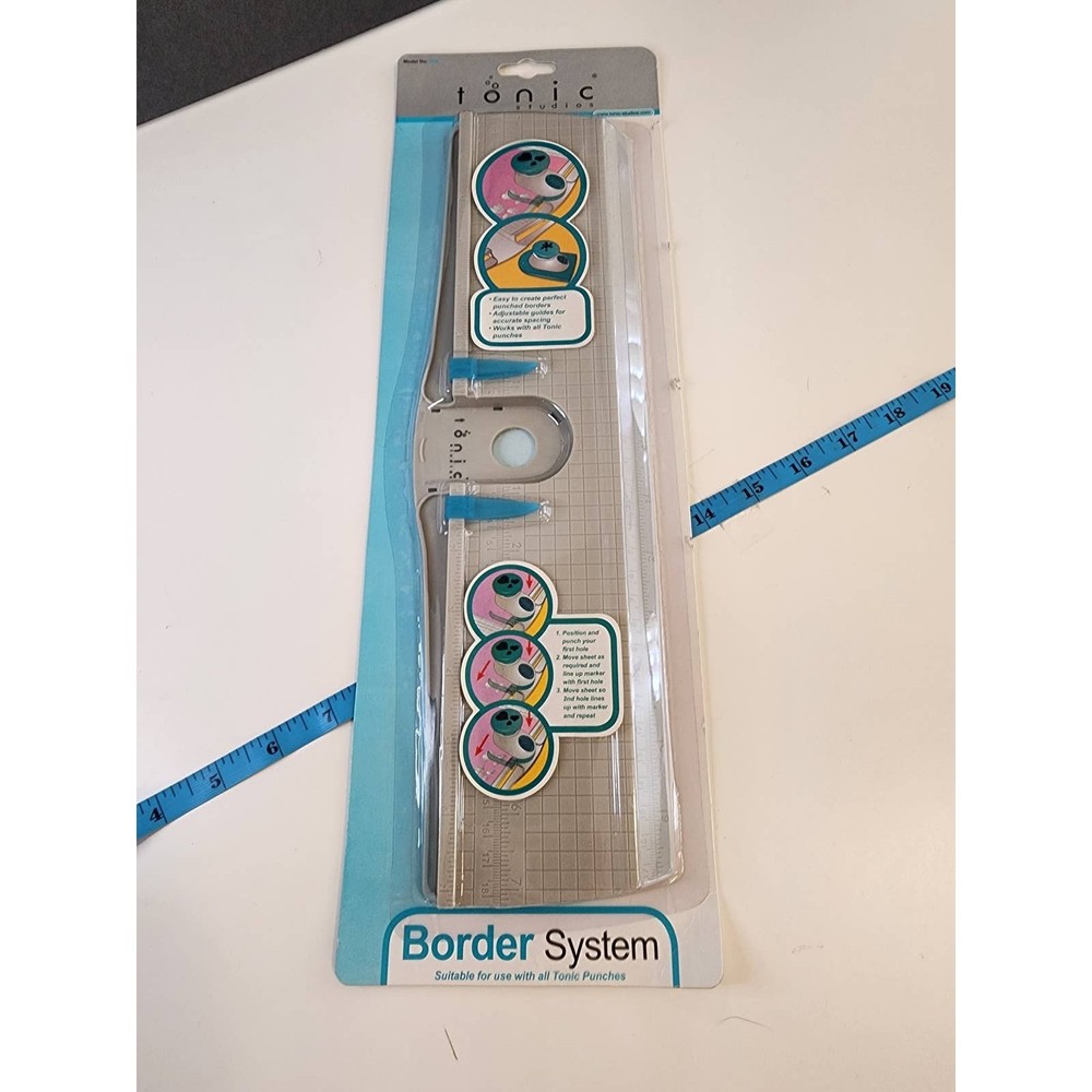 IONIC Border Maker System with Paper Punch - 2 piece lot