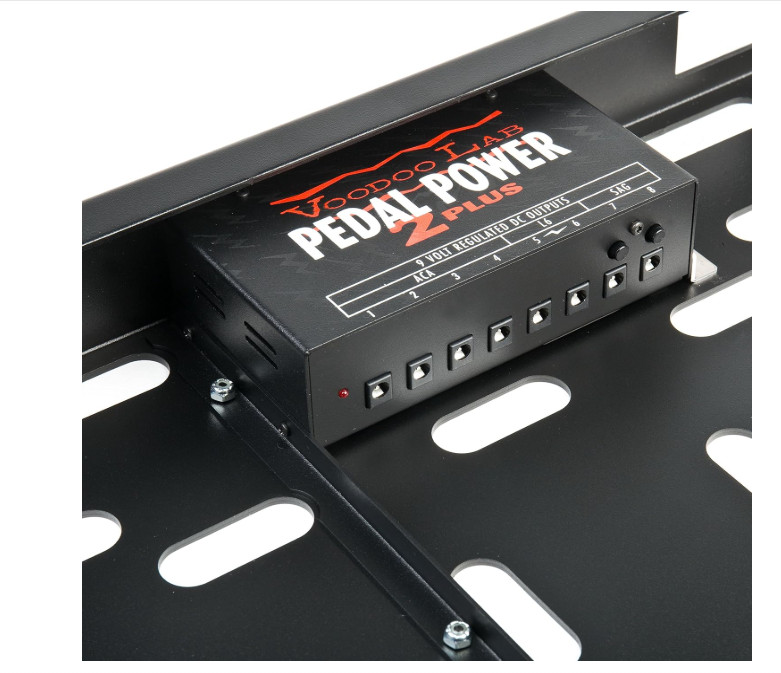 Voodoo Lab Dingbat Medium Pedalboard with Pedal Power 2 PLUS