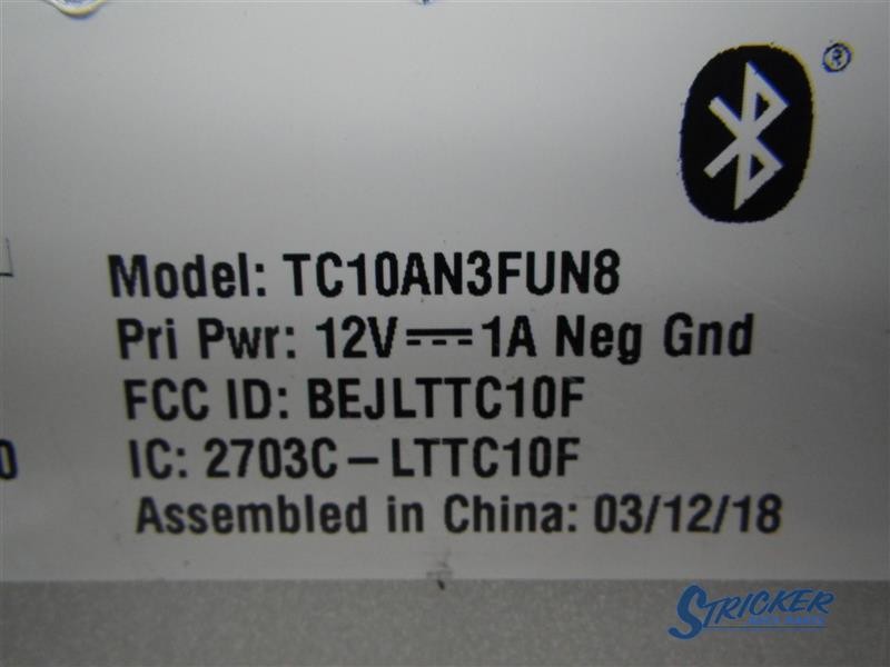 Chevrolet Silverado 1500 2018 Telematics Interface Module 84293872 7922