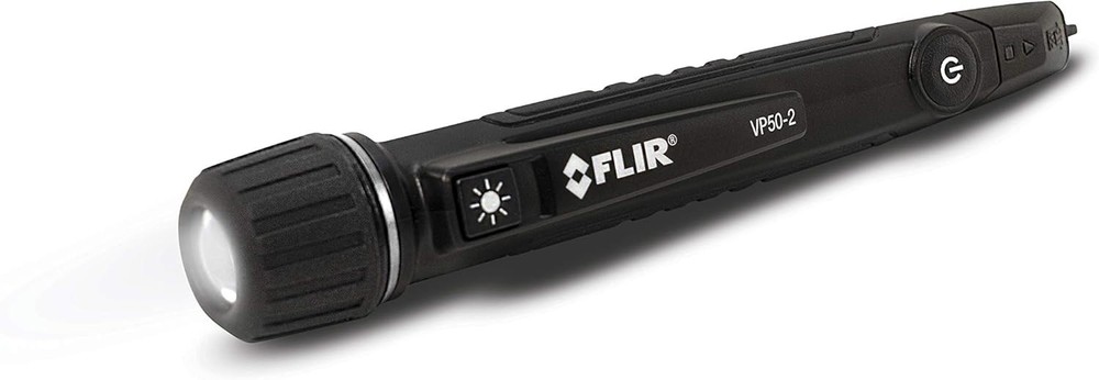 CAT IV Non-Contact Voltage Detector with LED Flashlight
