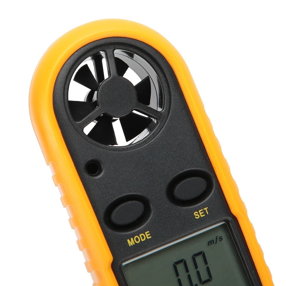 Wind Speed Meter Digital Anemometer Handheld Wind Temperature Measuring