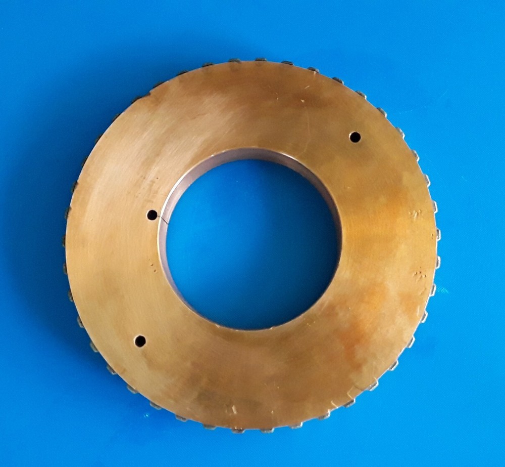 Solid Copper Defuser Pure Gear Steampunk Thermal Conductivity 15lb 10oz