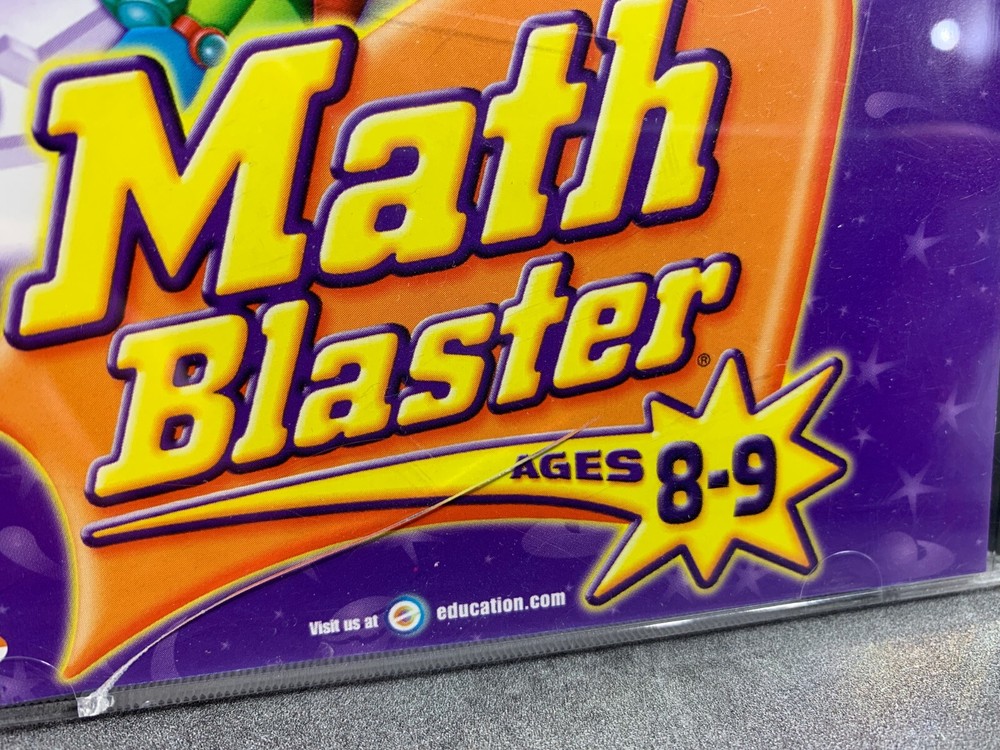 Math Blaster: Total Math Solution - 300 Lessons - Ages 8 To 9 - Smartpoints 2000