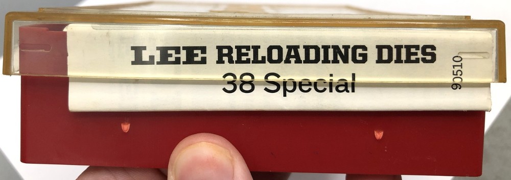 Lees Precision Reloading Dies .38 Special 90510 - Missing Pieces