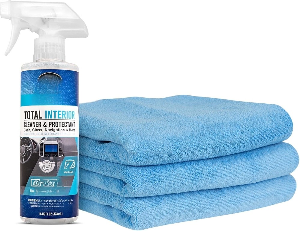All-Purpose Interior Cleaner & Protector, 16 fl oz + Microfiber Towel