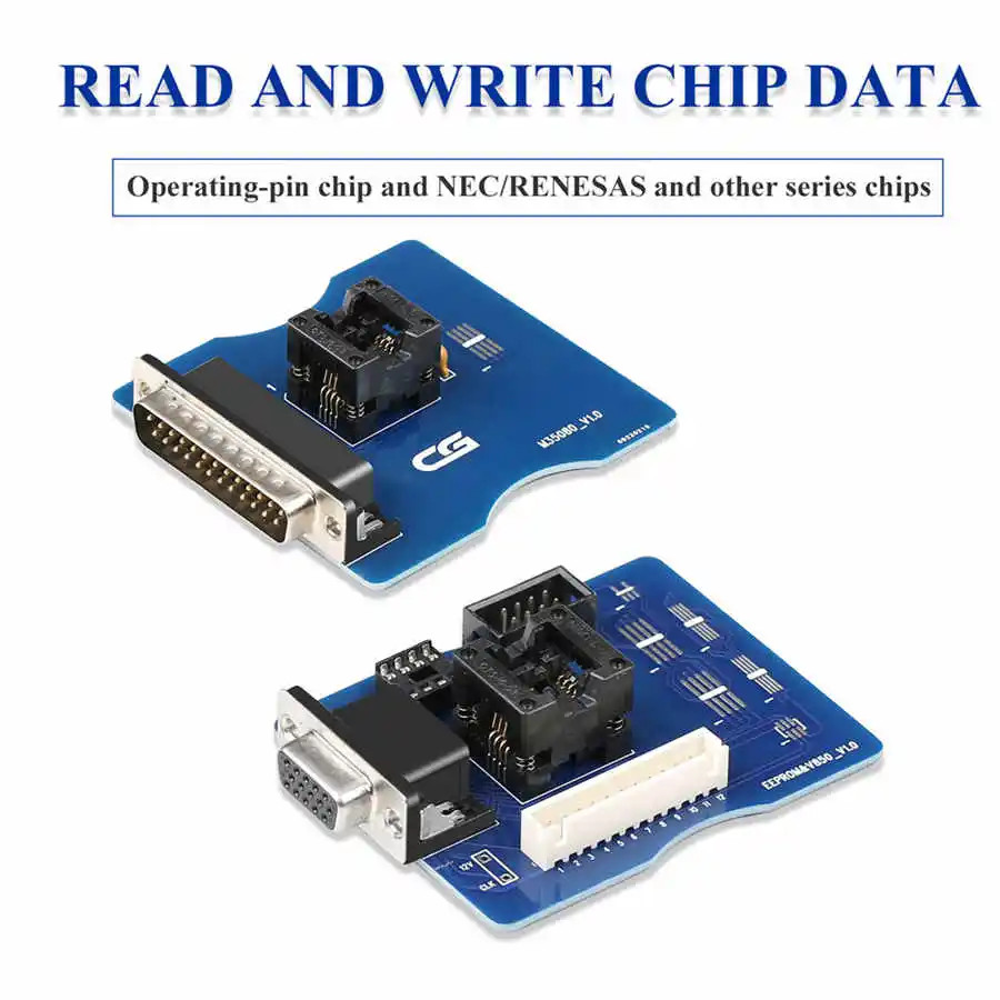 Programmer Full Version with All Adapters Including New CAS4 DB25&TMS370 Adapter