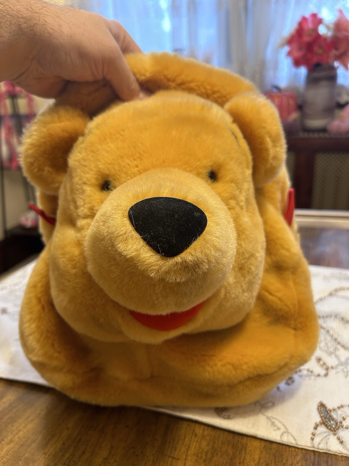 Winnie The Pooh Backpack Character Disney Store Used Slight Wear Reflects Price!