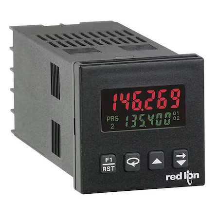 Red Lion Controls Paxlc800 Counter, 7 Segment Red Led, 8 Digits