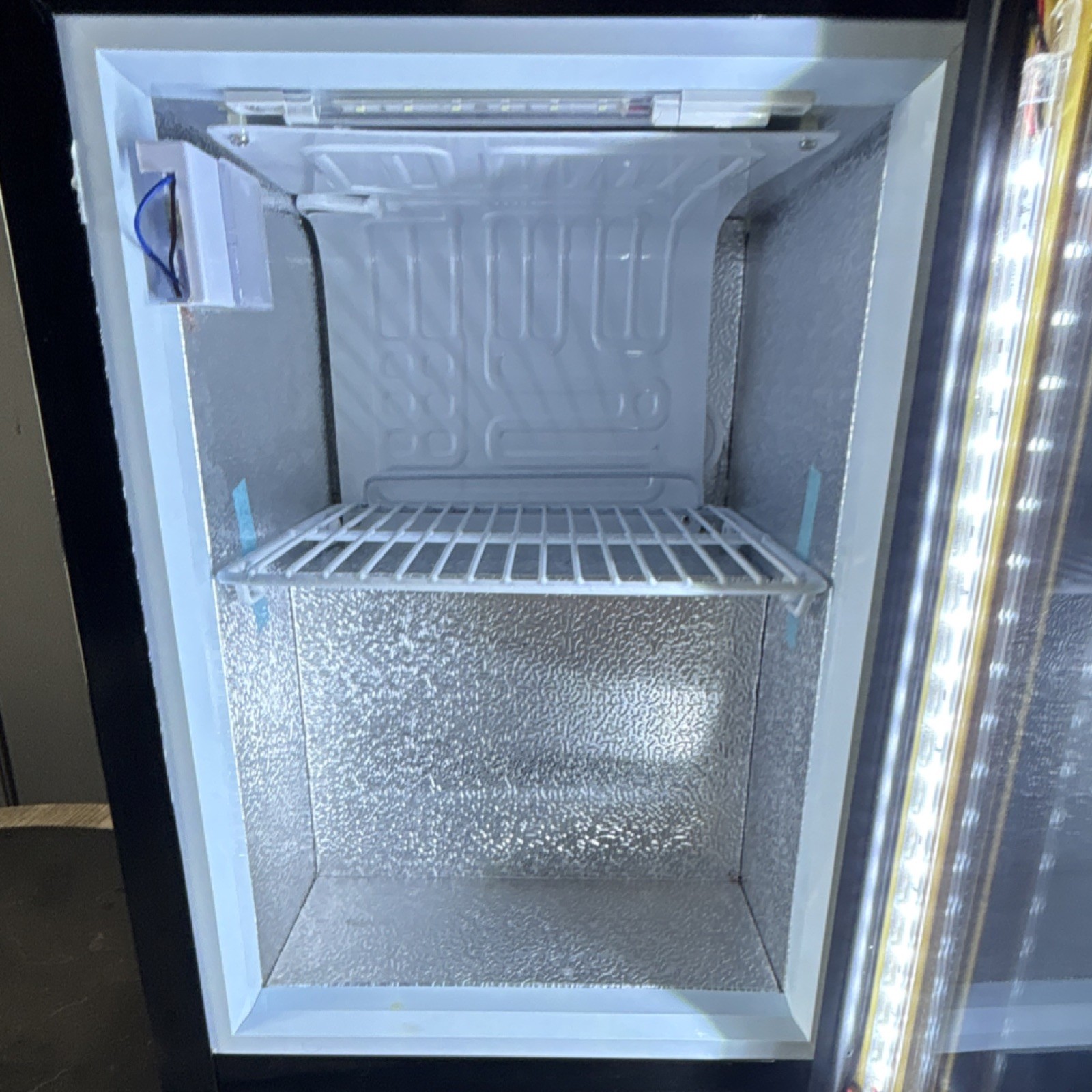 Fireball Merchandising Glass Door Refrigerator Freestanding Model BC-13