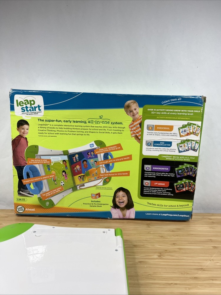 LeapFrog LeapStart Interactive Learning System +Book Preschool & Pre-K TESTED