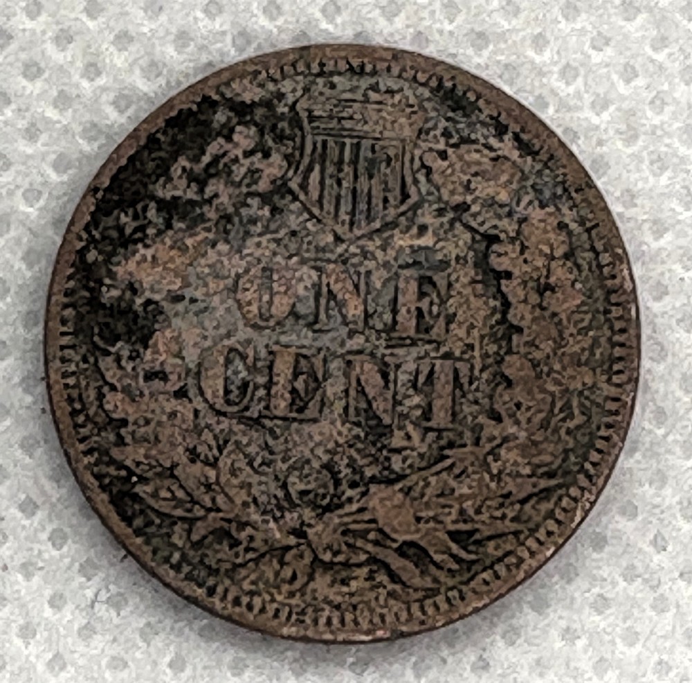 1899 US Indian head penny