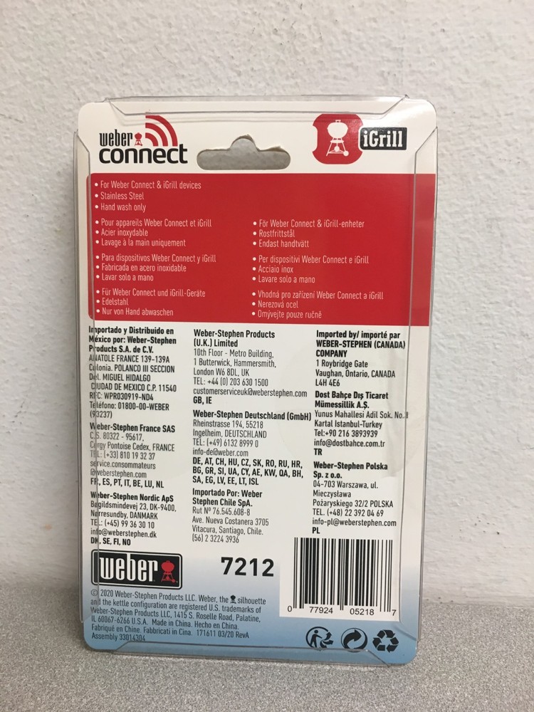 Weber Ambient Probe Thermometer #7212