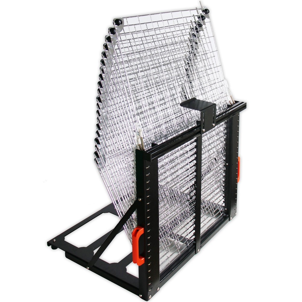 20 Layers Desktop Flat Push-pull Type Drying Rack Storage Rack Tool N25-4060