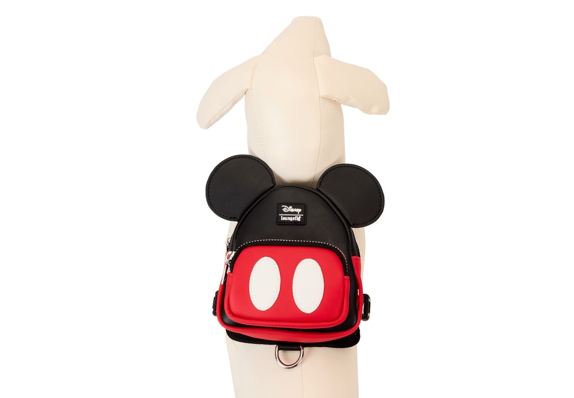 Loungefly Disney Mickey Mouse Cosplay Mini Backpack Dog Harness Large