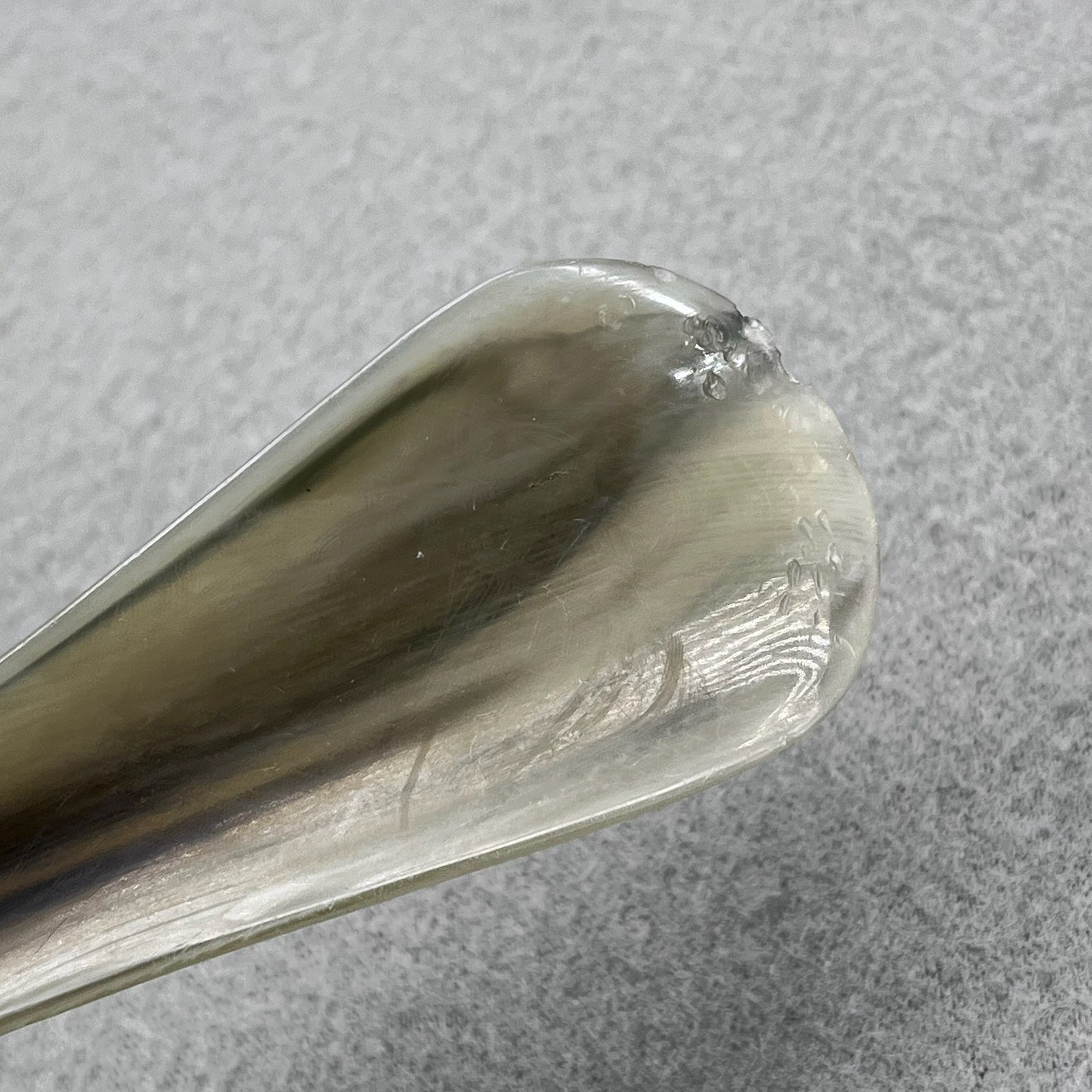 Antique Victorian Horn Boot Jack Gentleman Valet Equestrian Estate Tool 19"