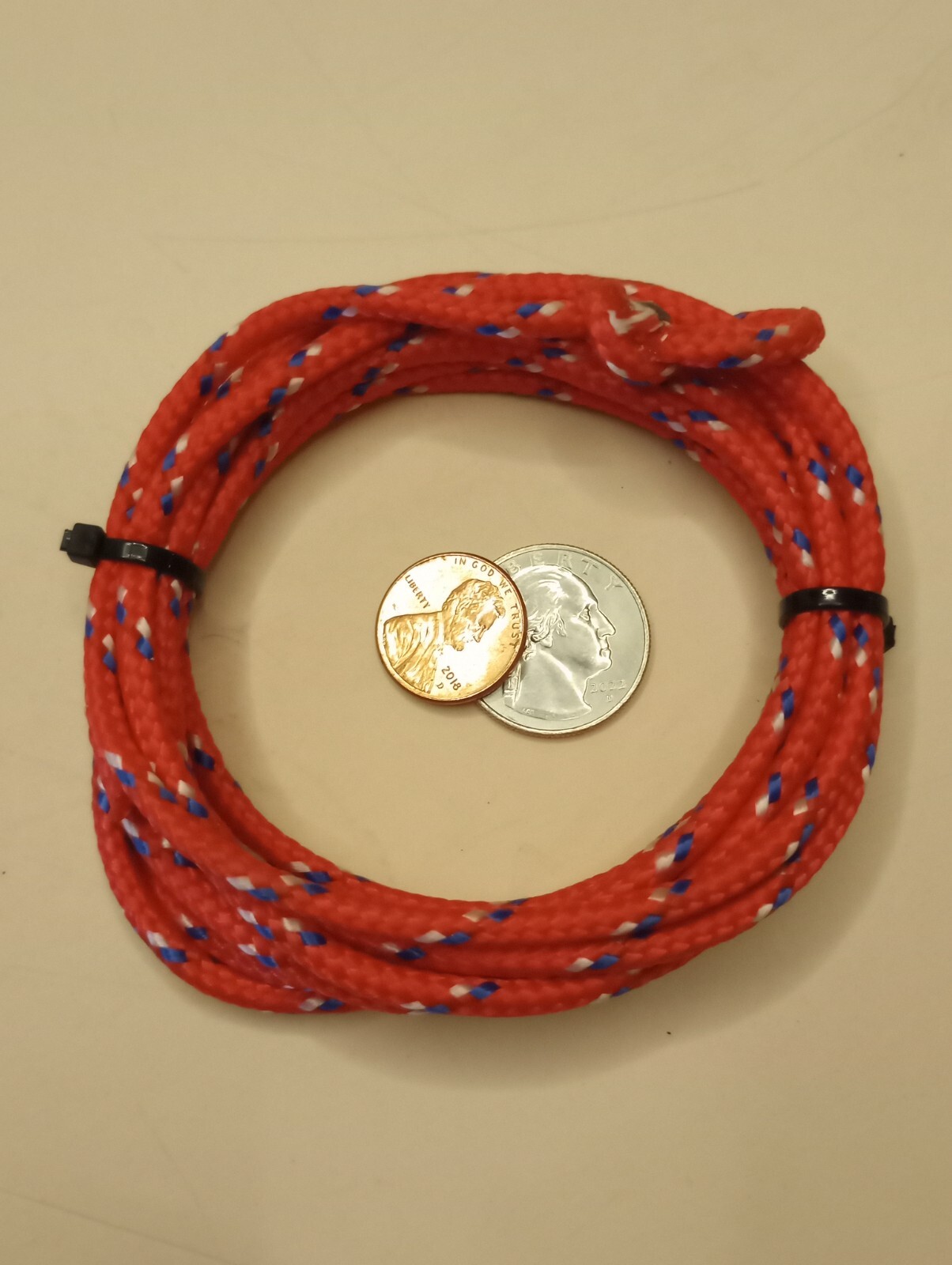 X-SMALL LARIAT LASSO PRACTICE ROPE~ for Table Top "Original Cowboy Toy"