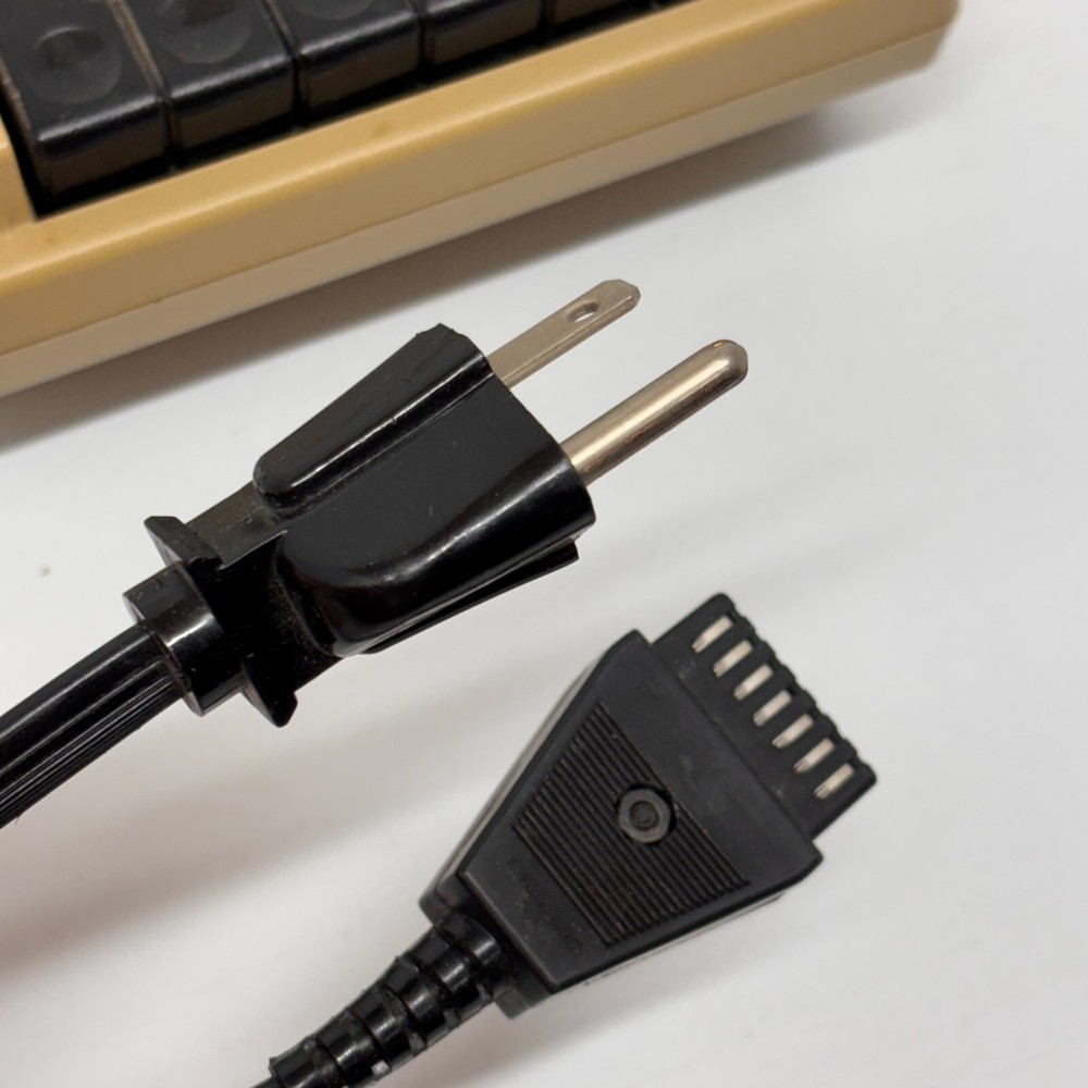 1980s Atari 410 Cassette Program Recorder & Shamus Atari Cassette Game- Untested