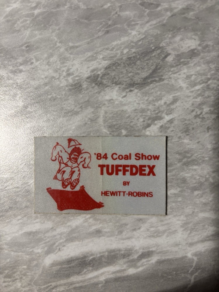 Coal Mining Stickers. Nice Vendor