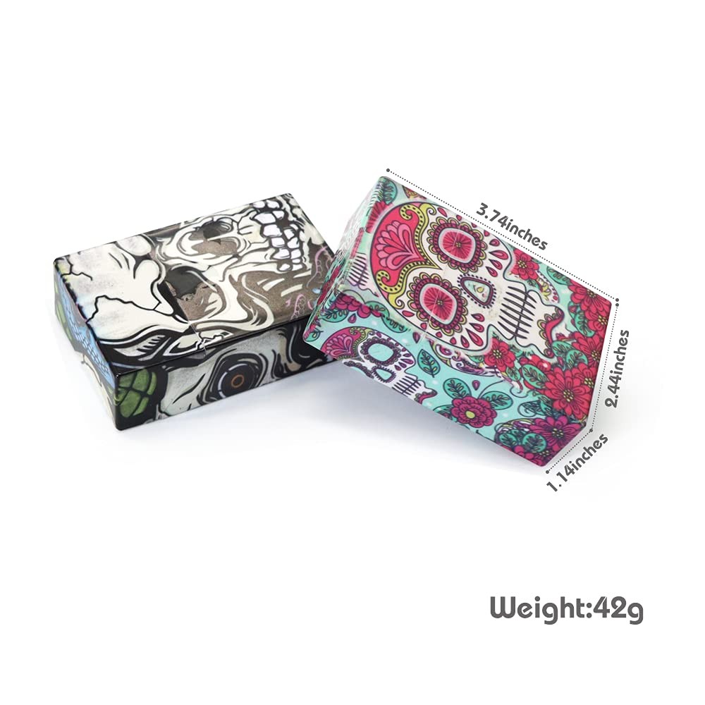 Cigarette Case/Box Normal Size Cigarette Holder Case Skul Style Box6 Boxes N...