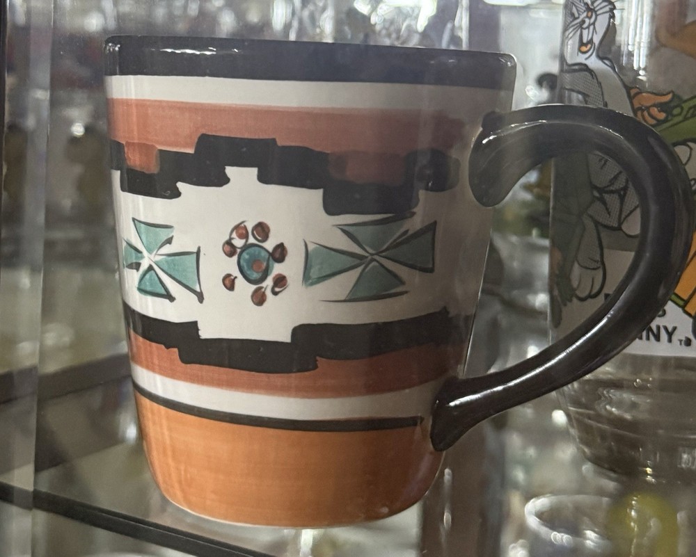 Southwest Hand Crafted Hand Painted Mug