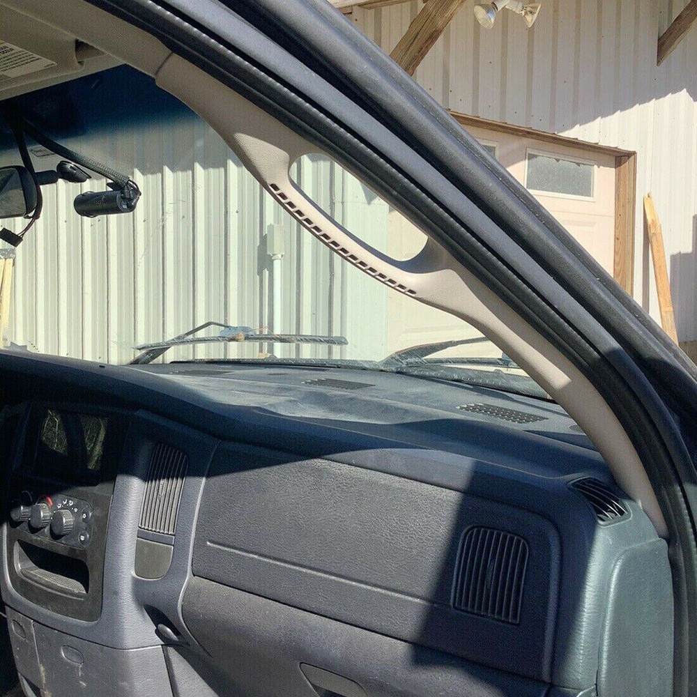 Fit For 2002-2010 Dodge Ram Front Right Side Inside Grab Handle A Pillar Trim