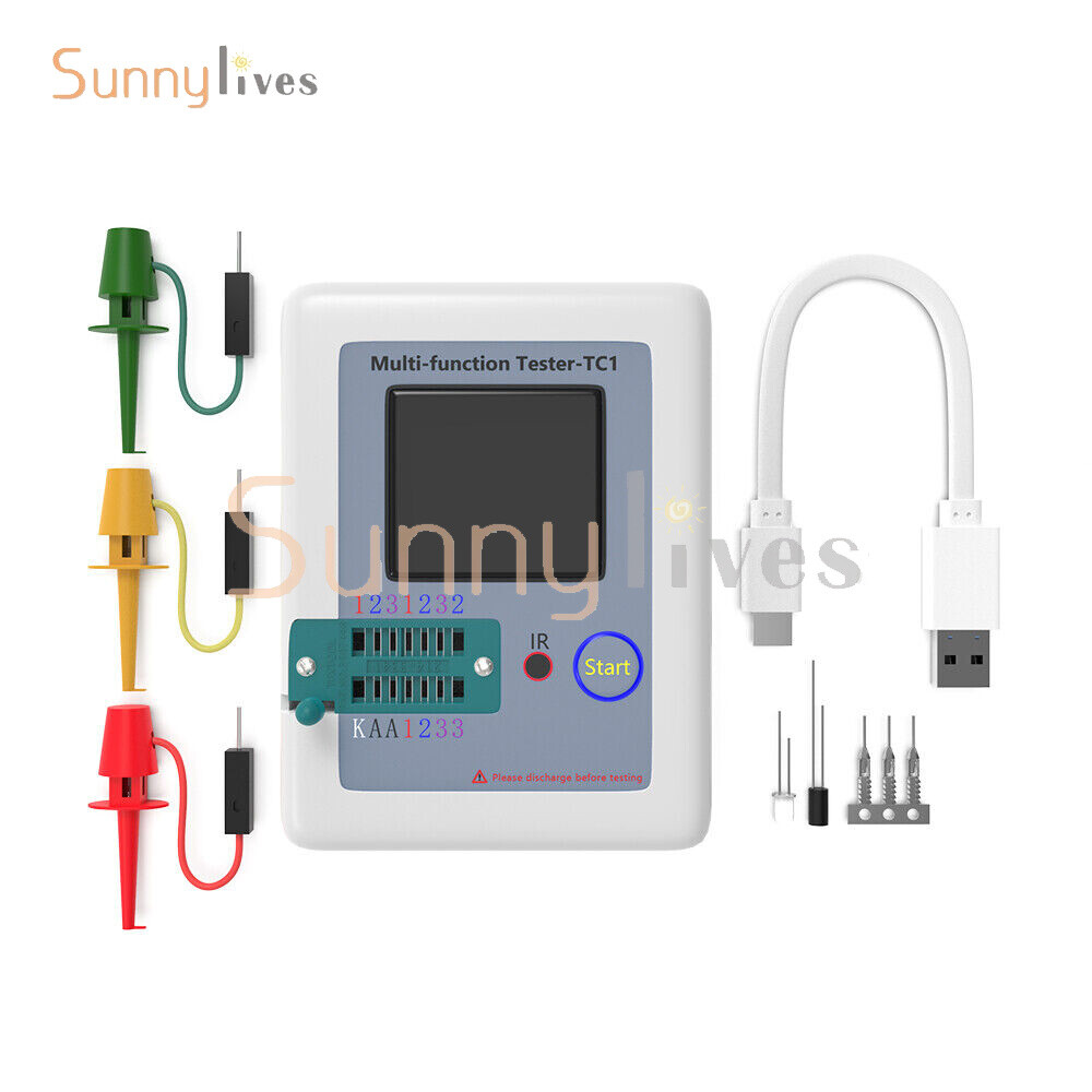 LCR-TC1 Transistor Tester TFT Diode Triode Capacitance Meter Capacitor Tester