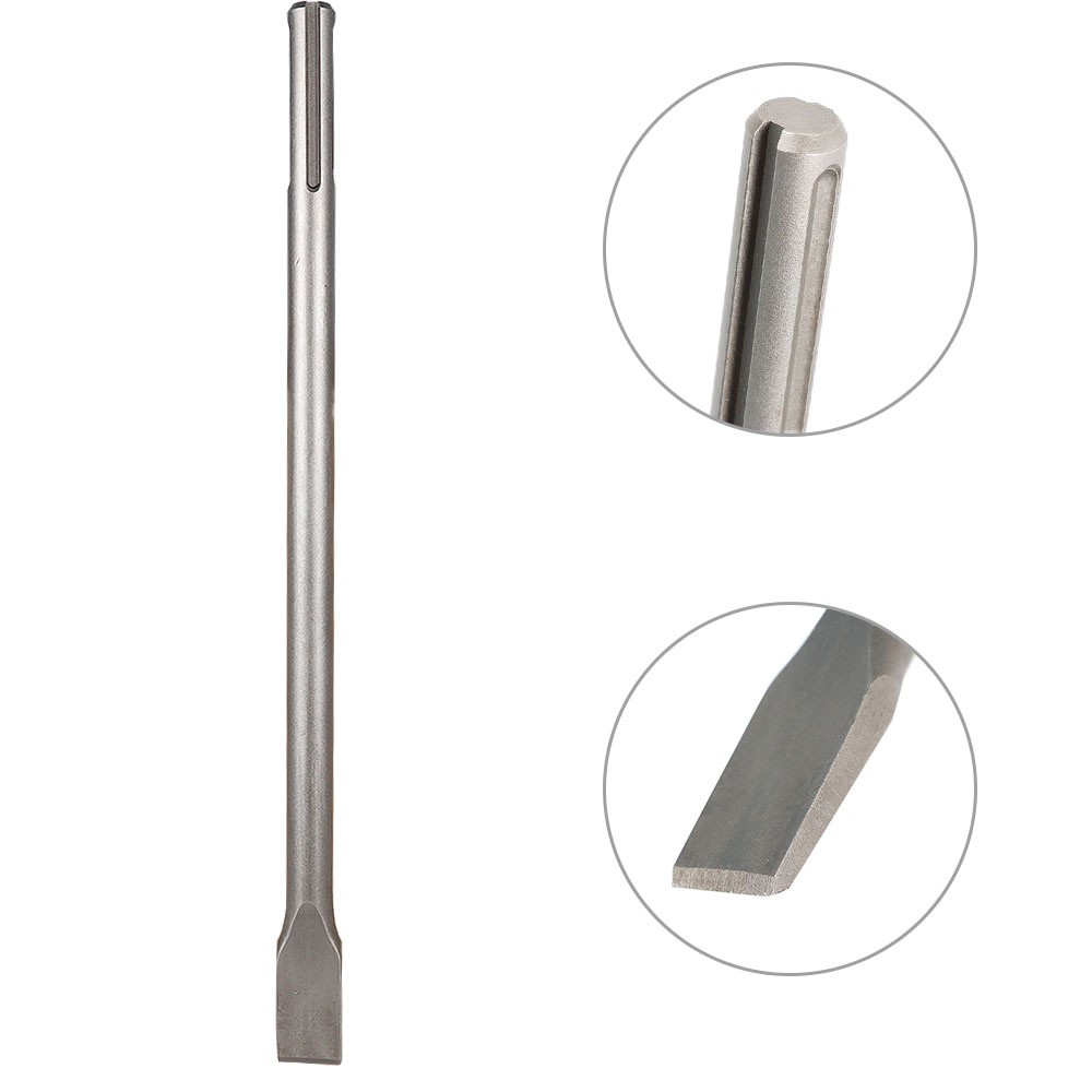 3 Pack SDS Max Chisel Rotary Hammer Drill Chisel Bits Set For Drilling