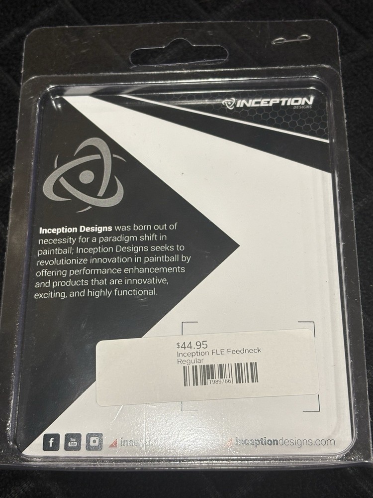 Inception Designs FLE Feedneck fits Inception & Eclipse Markers - Black